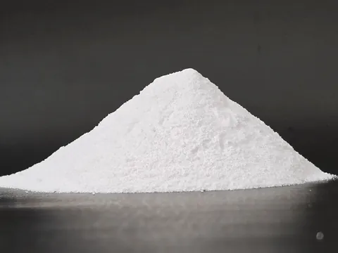 A heap of manganese sulphate powder